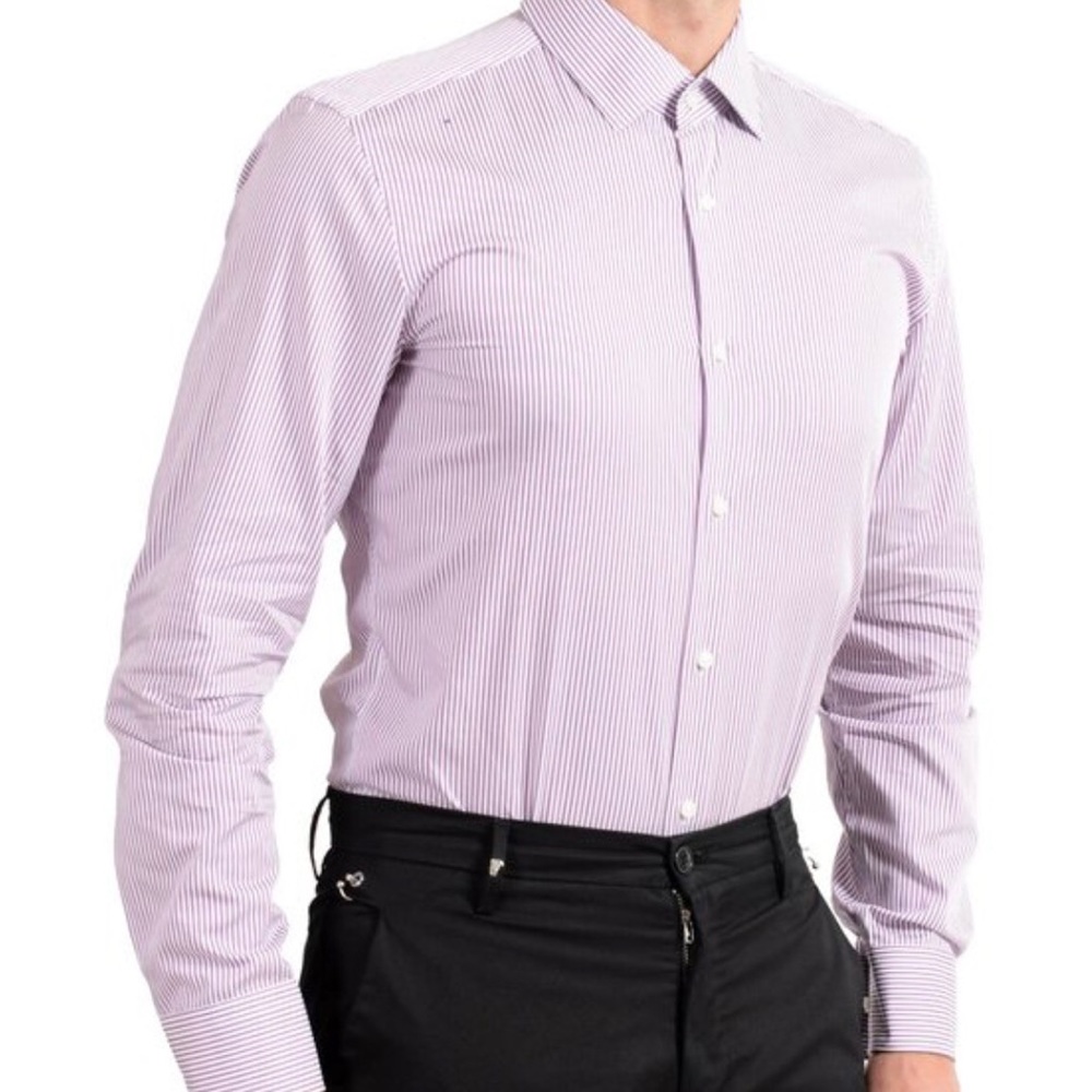 HUGO BOSS Pinstripe Dress Shirt